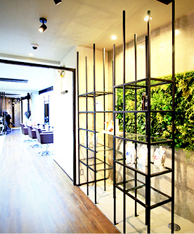 コンセプトを意識した空間づくりの写真